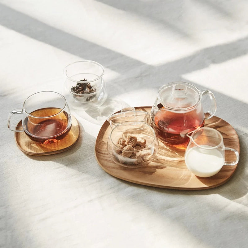 Unitea Heat-Resistant Glass Creamer Pitcher - 180ml