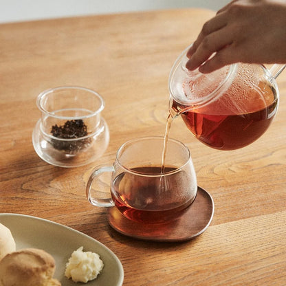 Unitea Heat-Resistant Glass Tea Cup