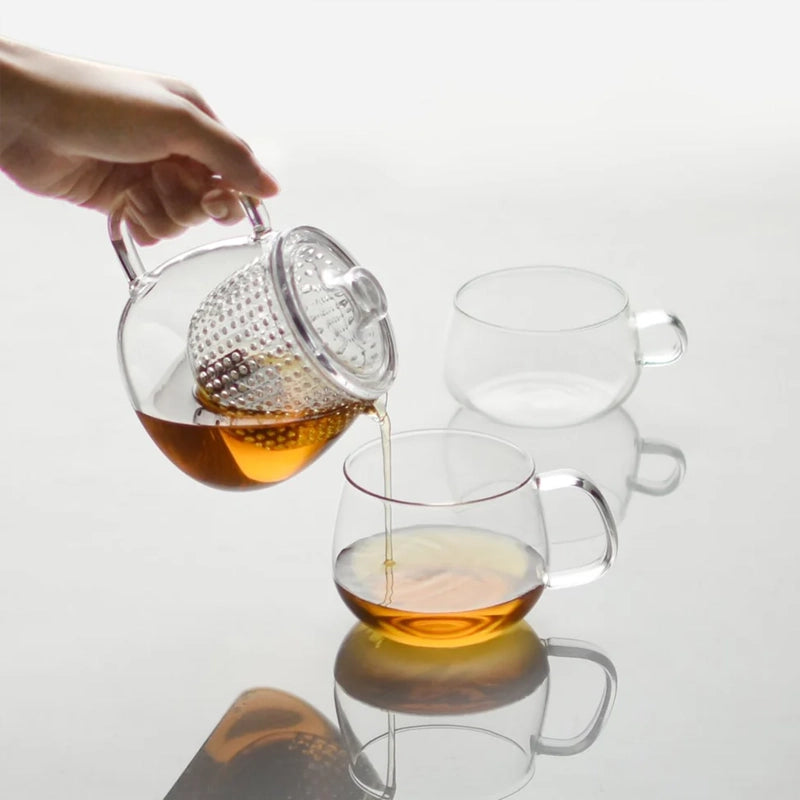 Unitea Heat-Resistant Glass Tea Cup