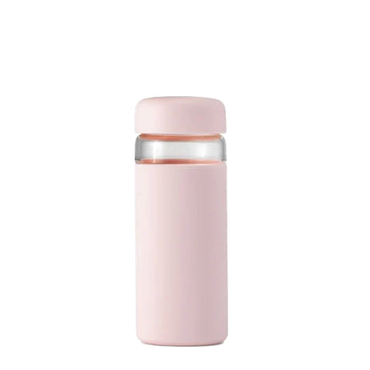 Wide Mouth Lightweight Glass Water Bottle - 473ml