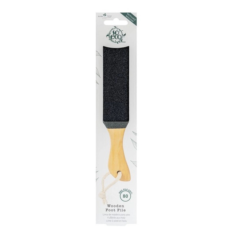Wooden Foot File - Dual-Sided Hard Skin Remover