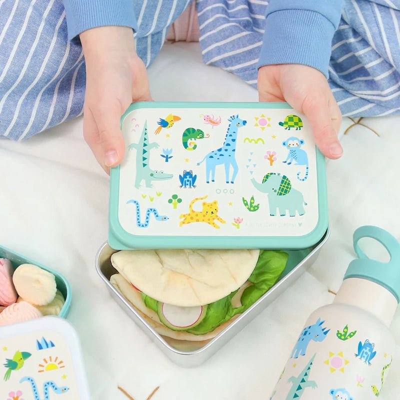 Kids Stainless Steel Lunch Box for School &amp; Daily Meals