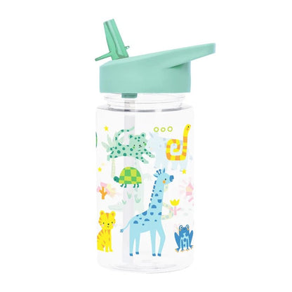 Kids Tritan Water Bottle with Straw for School &amp; Travel - 450ml