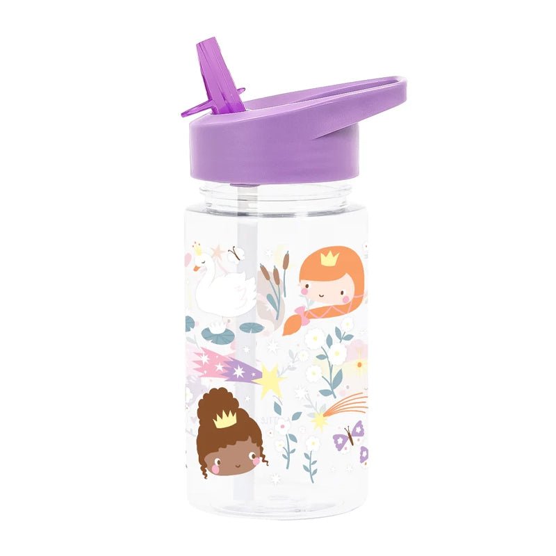 Kids Tritan Water Bottle with Straw for School &amp; Travel - 450ml