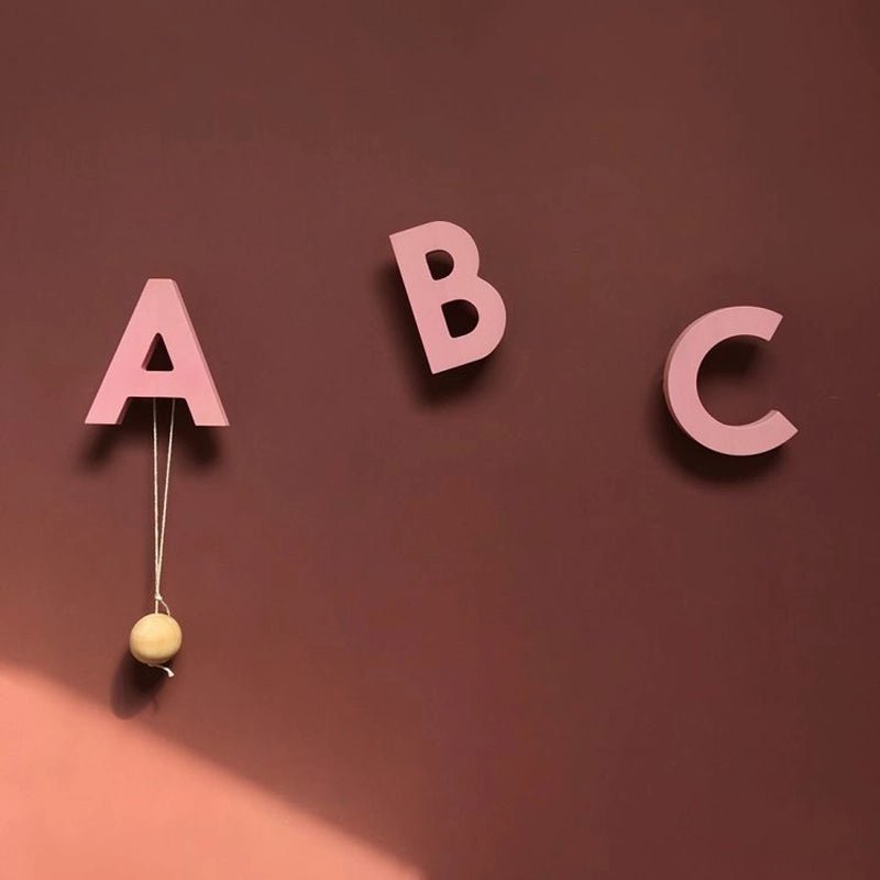 ABC Alphabet Soup Wall Hooks - 3pcs - Waha Lifestyle