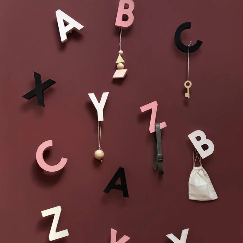 ABC Alphabet Soup Wall Hooks - 3pcs - Waha Lifestyle