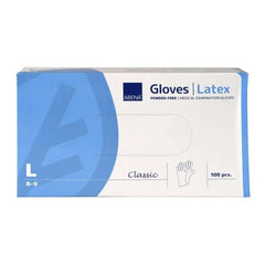 Abena Latex Powder Free Large Gloves - 100pcs - WahaLifeStyle