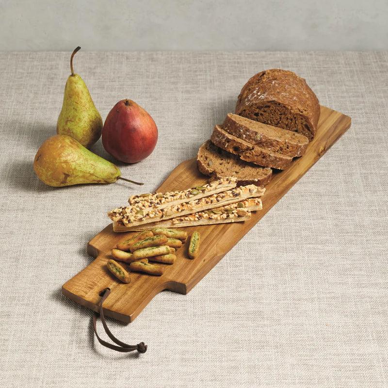 Acacia Wood Rectangle Appetizer Serving Plank Baguette Board - Waha Lifestyle