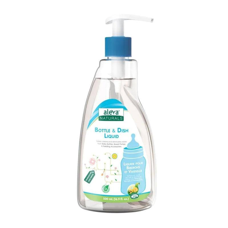 Aleva Naturals Fragrance - Free Bottle &amp; Dish Liquid Soap - 500ml - Waha Lifestyle