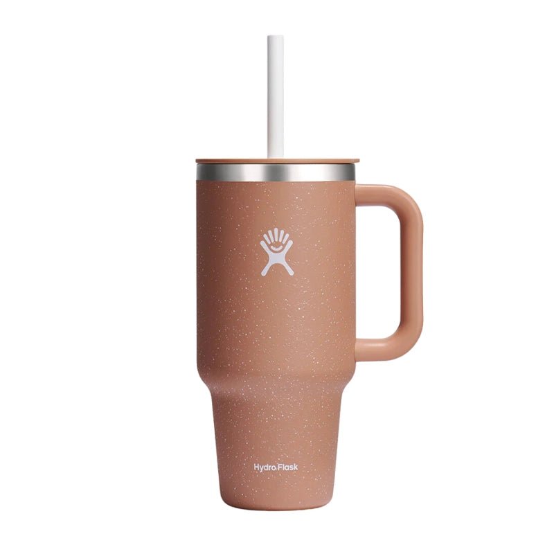 HYDRO FLASK All Around Insulated Travel Tumbler With Handle &amp; Straw - 950ml - Waha Lifestyle