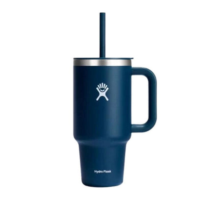 All Around Insulated Travel Tumbler With Handle &amp; Straw - 950ml - Waha Lifestyle