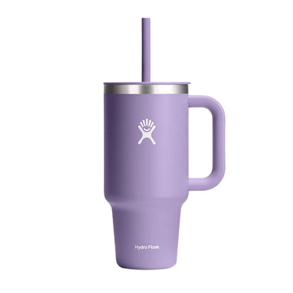 All Around Insulated Travel Tumbler With Handle &amp; Straw - 950ml - Waha Lifestyle