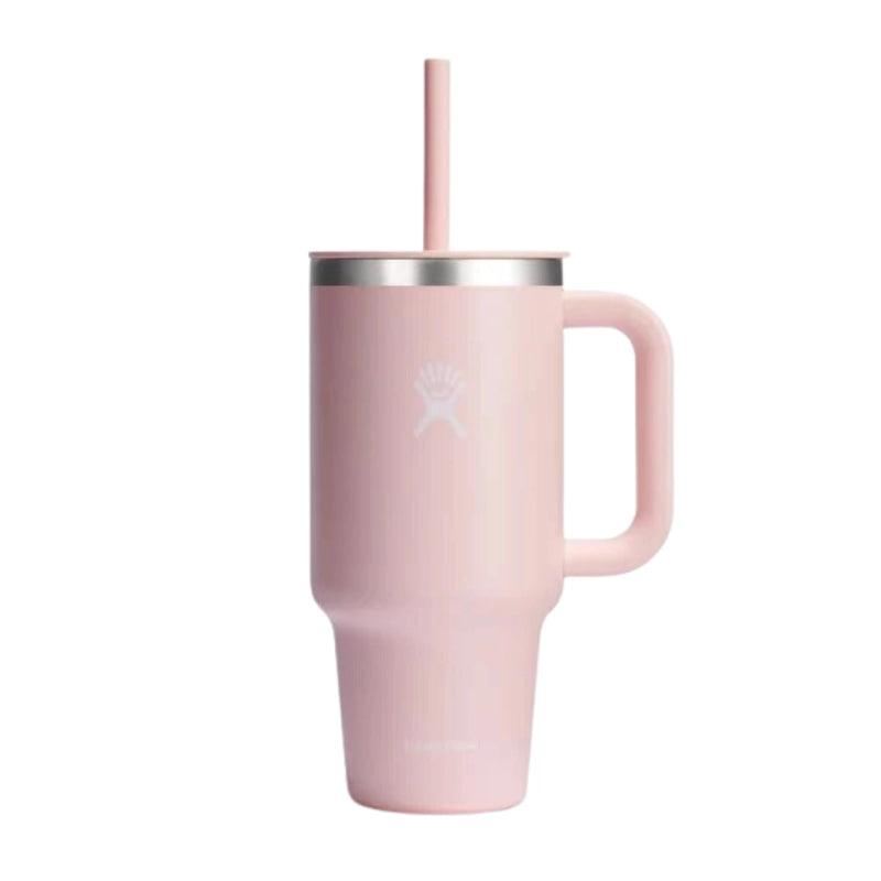 All Around Insulated Travel Tumbler With Handle &amp; Straw - 950ml - Waha Lifestyle