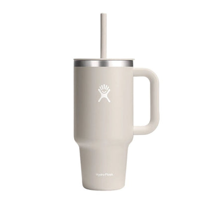 All Around Insulated Travel Tumbler With Handle &amp; Straw - 950ml - Waha Lifestyle