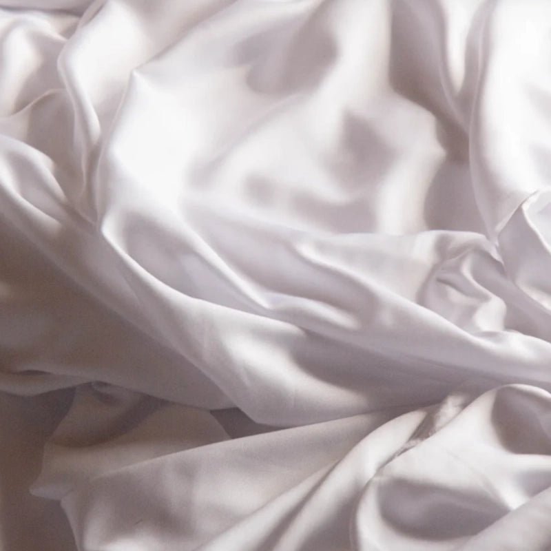 Hypoallergenic Soft &amp; Breathable Bamboo Bed Sheet Set - White
