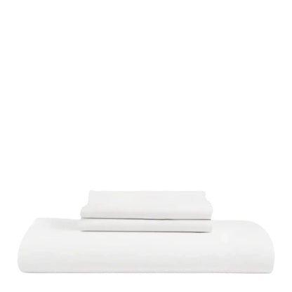 Hypoallergenic Soft &amp; Breathable Bamboo Bed Sheet Set - White
