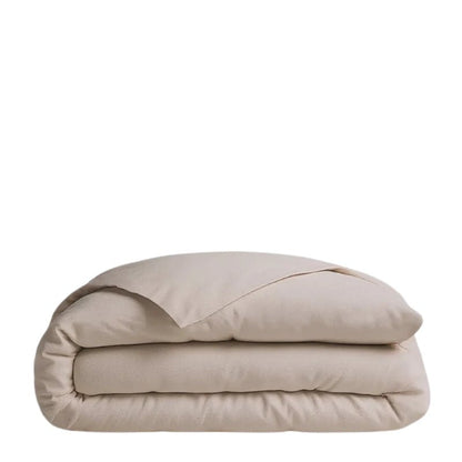 Soft Breathable Bamboo Bed Duvet Cover for Better Sleep - Oat