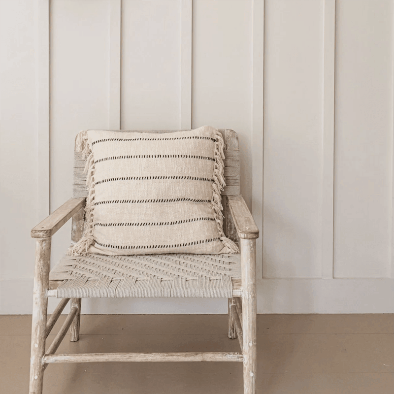 Also Home linen Stripe Cushion - Waha Lifestyle