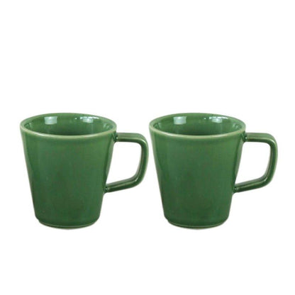 Also Home Parrot Green Ceramic Mug Set of 2 - Waha Lifestyle