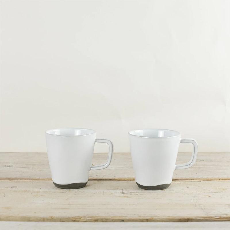 Also Home Recycled Ceramic Clay Tea Mugs Set of 2 - Waha Lifestyle