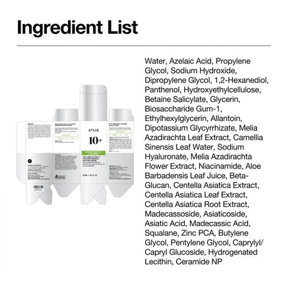 Azelaic Acid 10 Hyaluron Redness Soothing Serum - 30ml