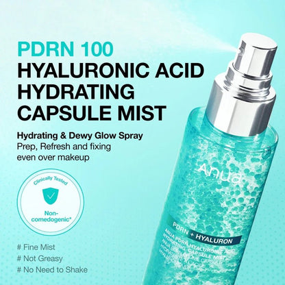 PDRN Collagen Glow Facial Serum Spray for Hydration &amp; Glow - 100ml