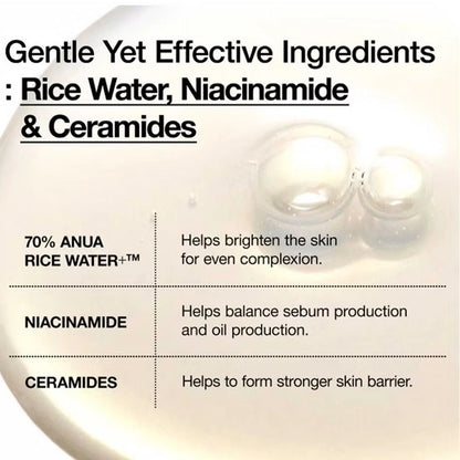 Rice 70 Glow Hydrating Milky Essence Toner Radiant Skin - 250ml