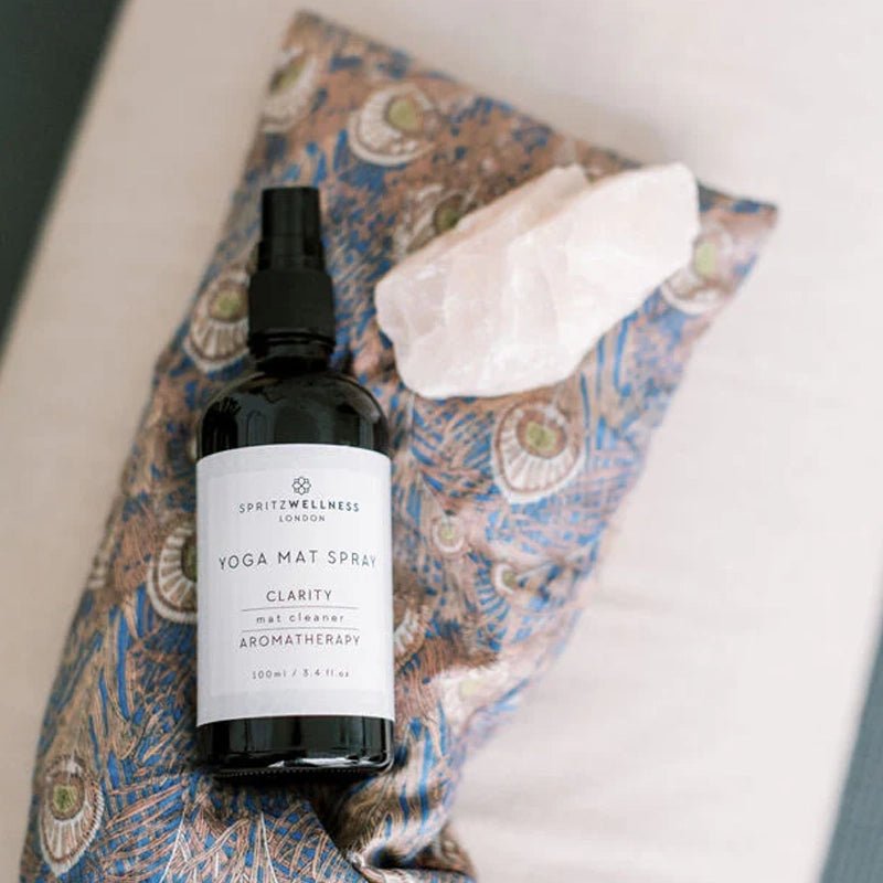 SPRITZ WELLNESS Aromatherapy Eye Pillow - Feather Print - Waha Lifestyle