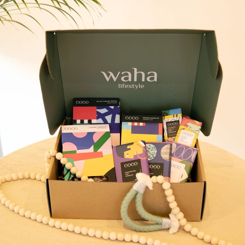 Waha Lifestyle Assorted Milk &amp; Dark Chocolate Bars - 8pcs - Waha Lifestyle