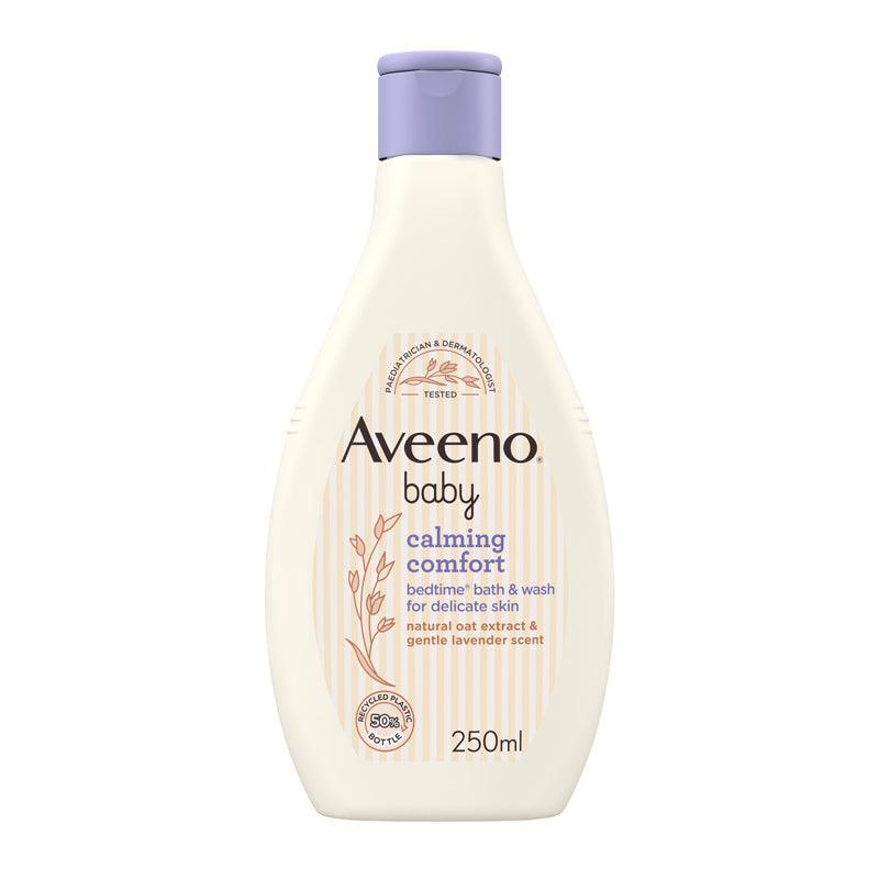 Aveeno Baby Calm Comfort Bath &amp; Wash - 250ml - Waha Lifestyle