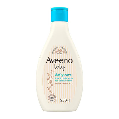 Aveeno Baby Daily Care Hair &amp; Body Wash - 250ml - Waha Lifestyle