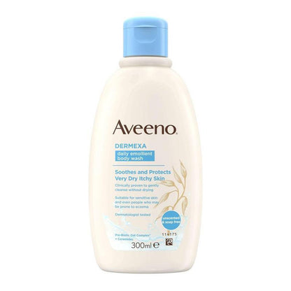 Aveeno Dermexa Emollient Wash - 300ml - Waha Lifestyle