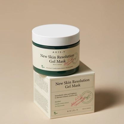 AXIS - Y New Skin Resolution Hydrating Gel Mask for Acne &amp; Sensitive Skin - 100ml in Kuwait - Waha Lifestyle