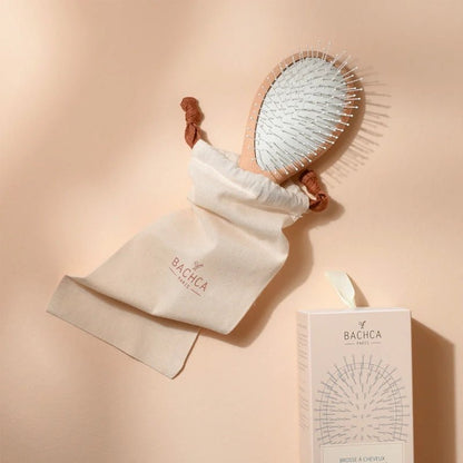 Detangling &amp; Volume Wooden Hair Brush - Large