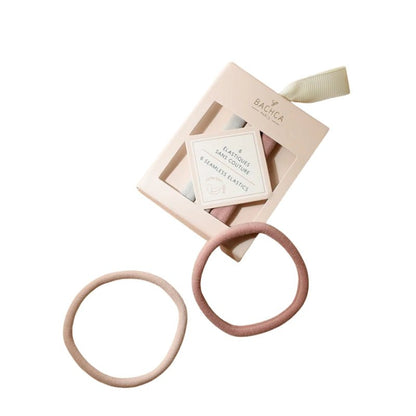 Elastic Seamless Hair Bands - 6pcs