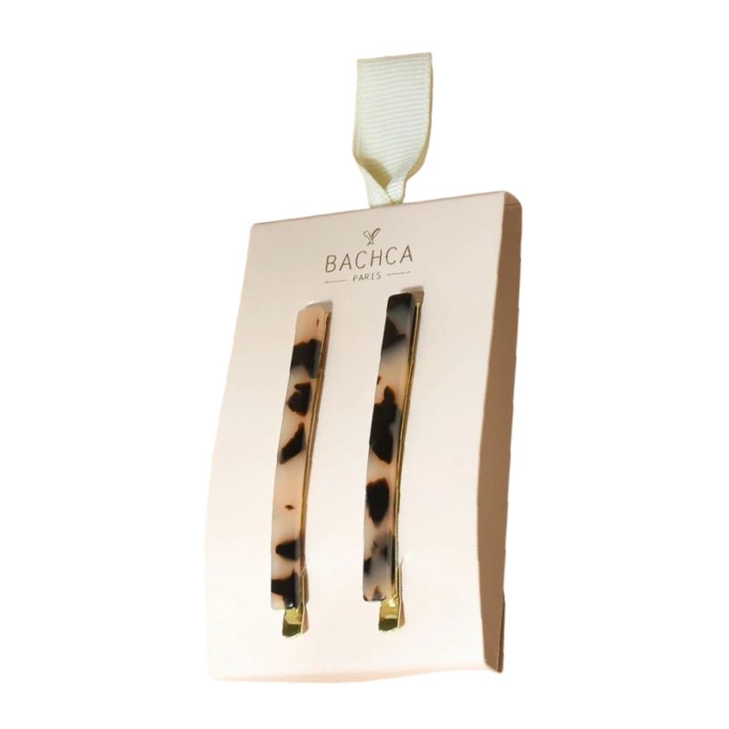 Handmade Tortoise Shell Hair Pins - 2pcs