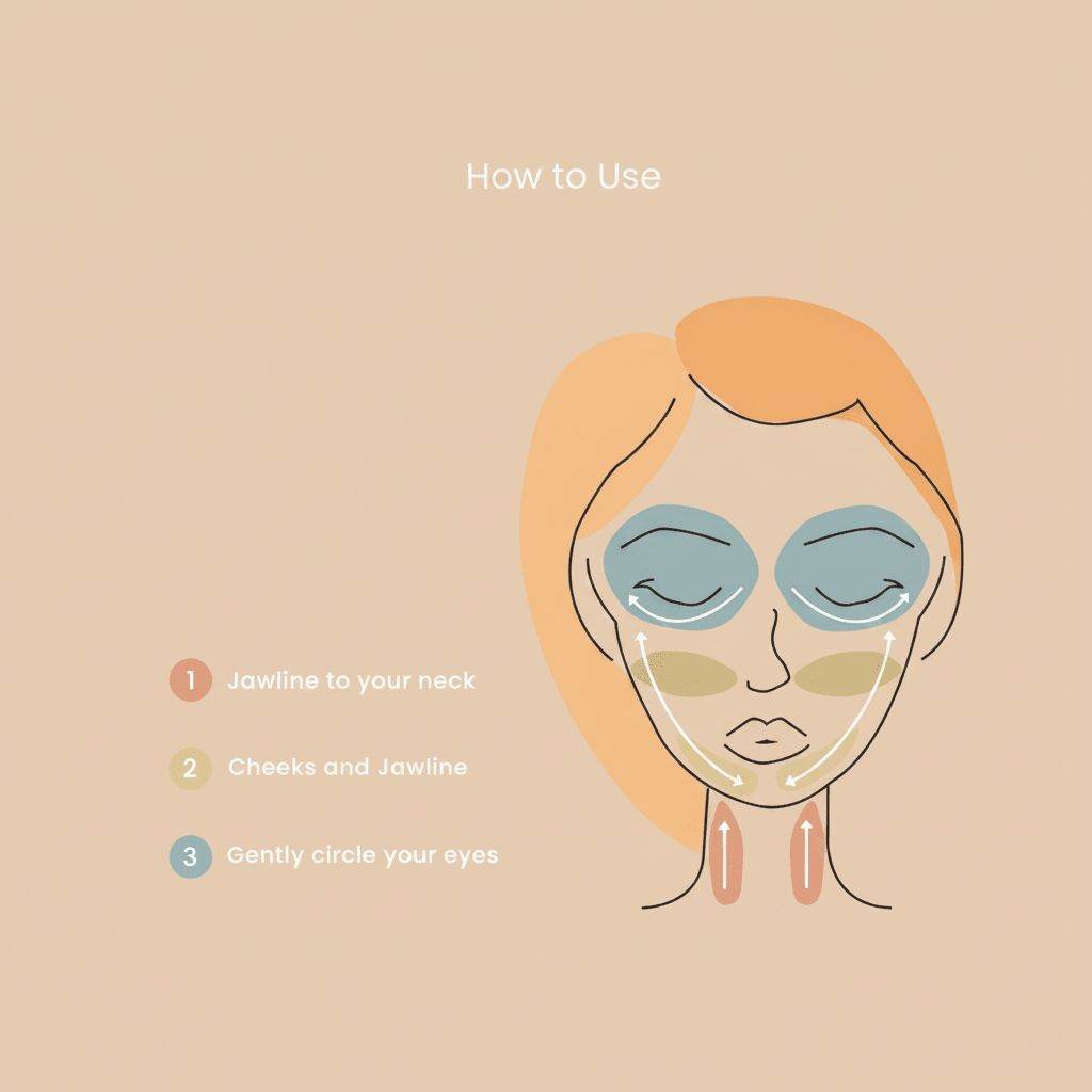 BACHCA Lymphatic Drainage Face Brush in Kuwait - Waha Lifestyle