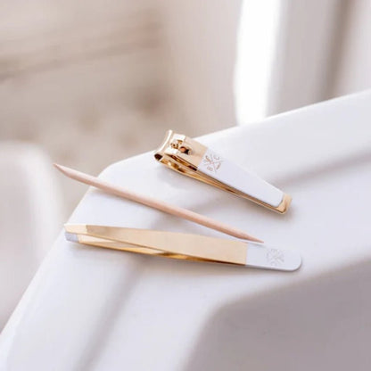 Precision Stainless Steel Tweezers for Eyebrow Grooming
