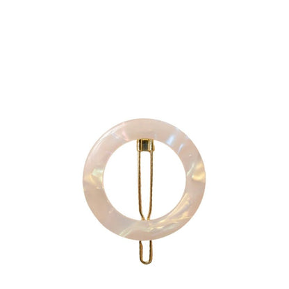 Round Barrette Hair Clip