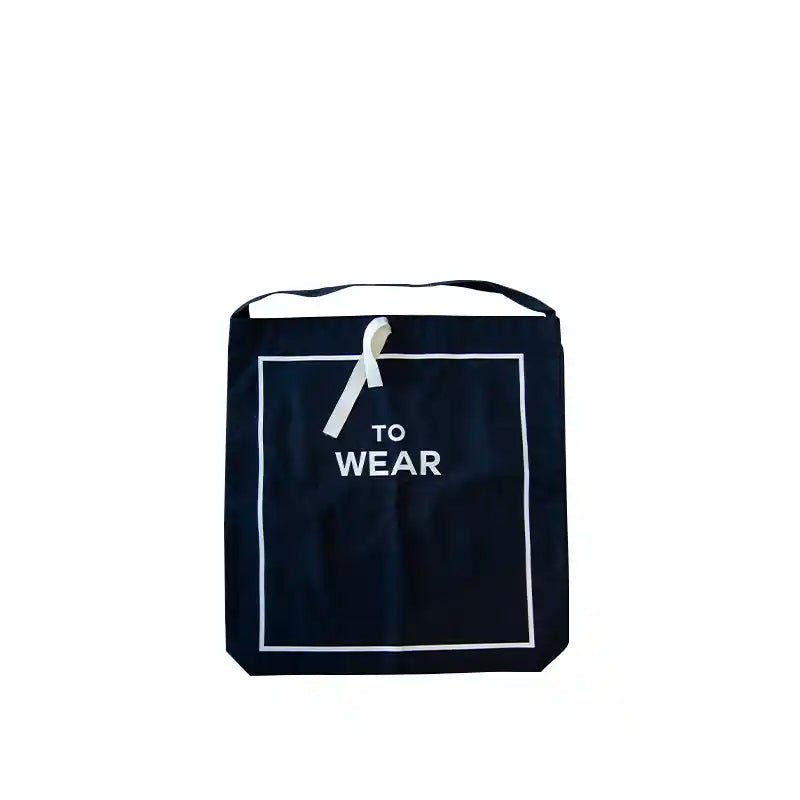BAG - ALL Clothes Organizer Bag &quot; To Wear &quot; - Black in Kuwait - Waha Lifestyle