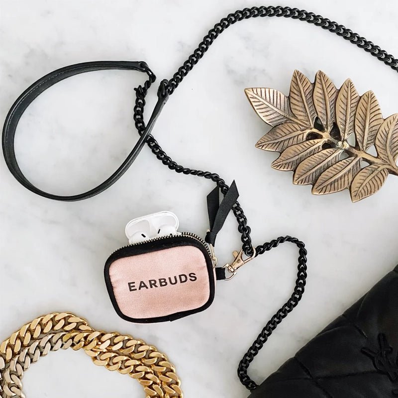 BAG - ALL Cotto Earbuds Case With Gold Clasp - Waha Lifestyle - Kuwait
