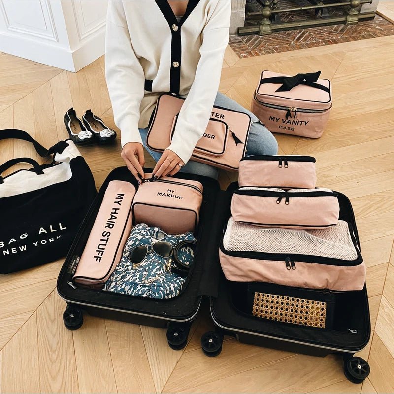 Cotton Travel Organizer For Clothes - 3pcs