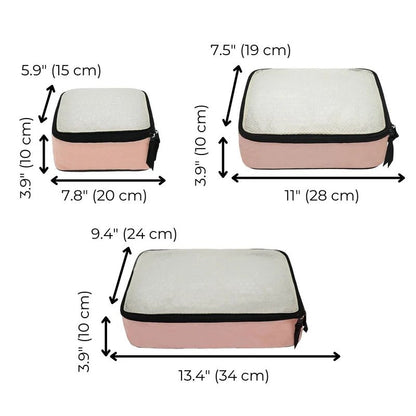 Cotton Travel Organizer For Clothes - 3pcs