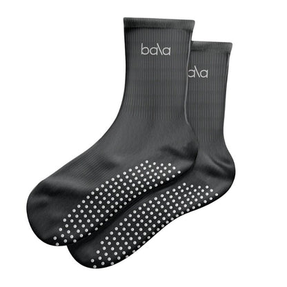 BALA Get A Grip The High Socks - 1pair - Charcoal in Kuwait - Waha Lifestyle
