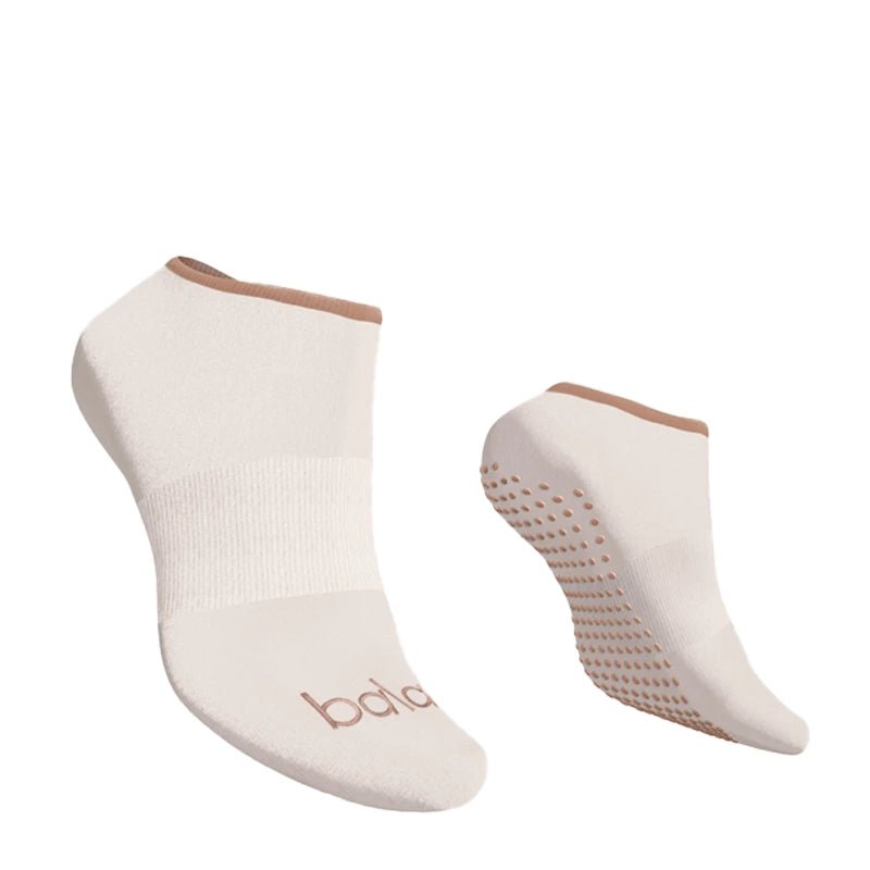Low-Cut No Show Non-Slip Socks for Women- Sand