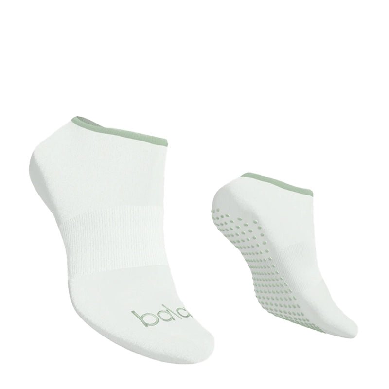 Low-Cut No Show Non-Slip Socks - Sage