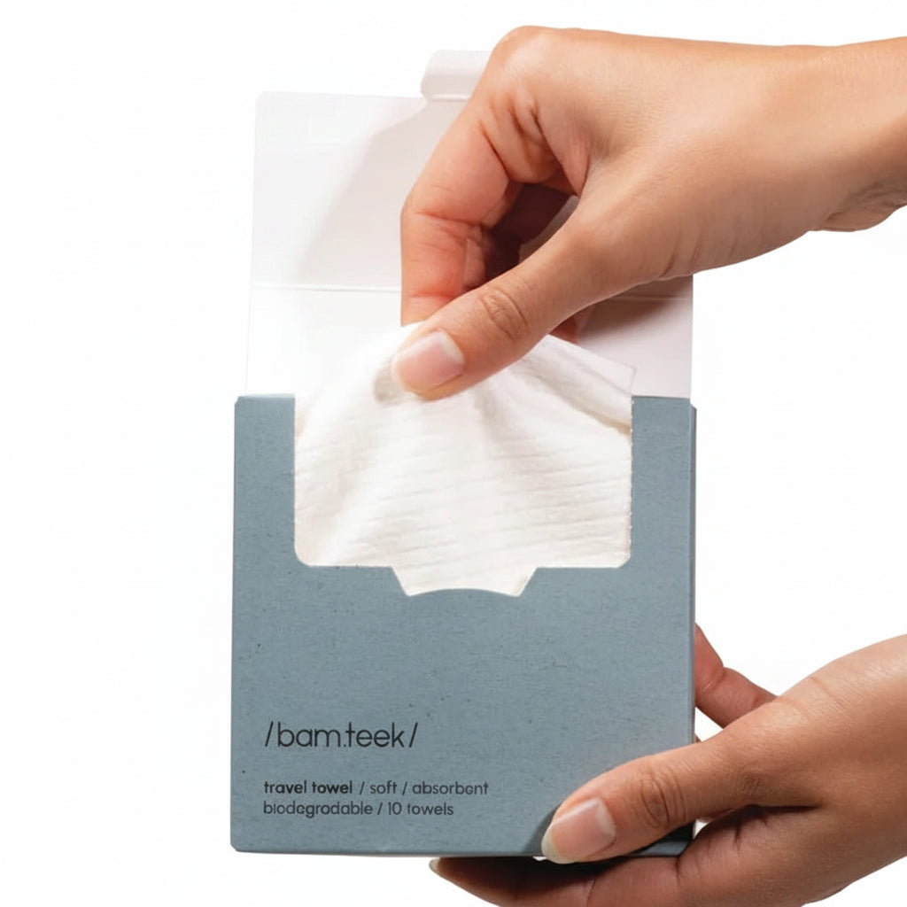 Single-Use Medium Face Towels for Daily Skincare &amp; Travel – 10pcs