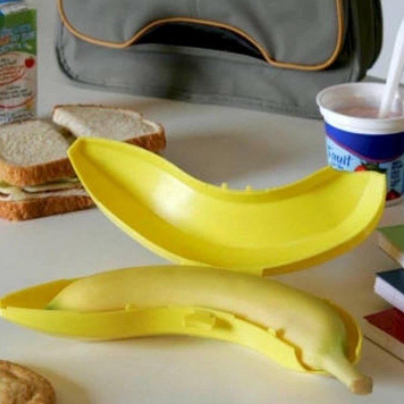 Banana Storage Case with Carabiner Clip for Travel &amp; School