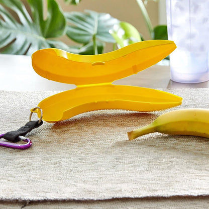 Banana Saver Banana Storage Case with Carabiner Clip for Travel &amp; School in Kuwait - Waha Lifestyle