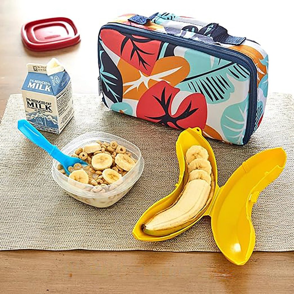 Banana Saver Banana Storage Case with Carabiner Clip for Travel &amp; School in Kuwait - Waha Lifestyle